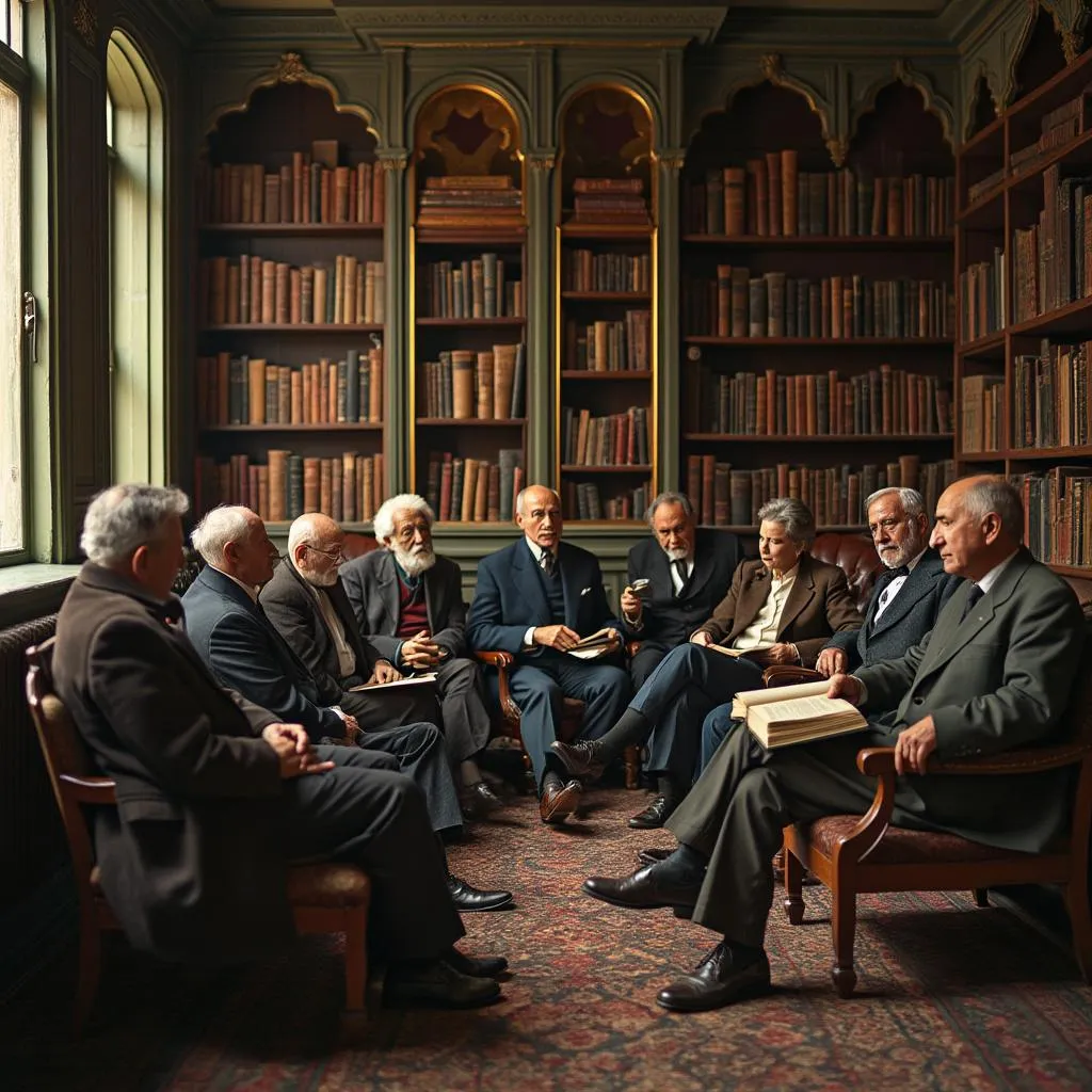Encuentro literario en The Petrarchals Society