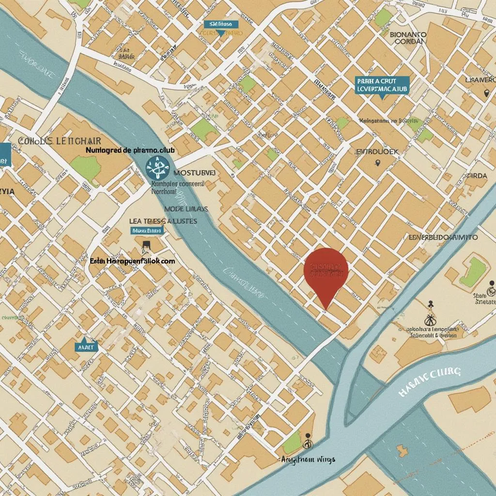 Mapa de ubicación de The Petrarchals Society