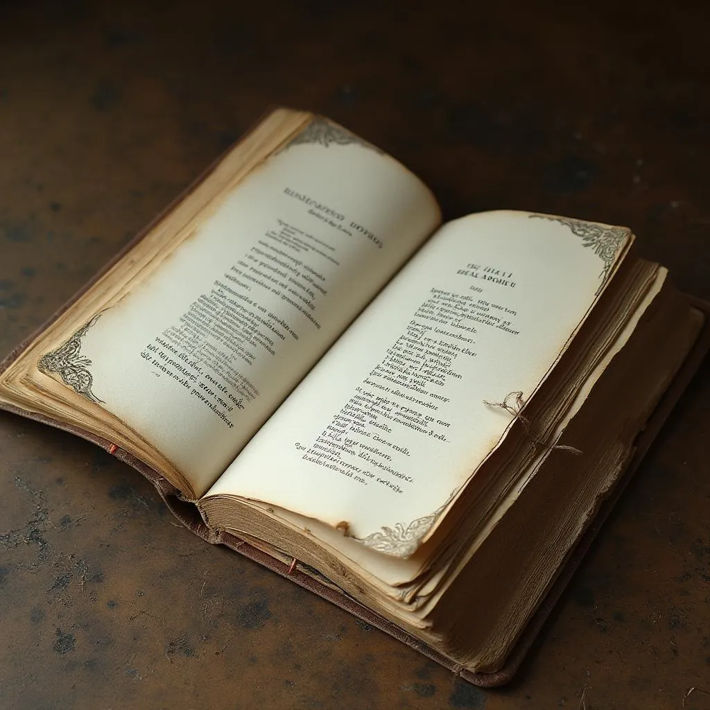 Revista literaria impresa