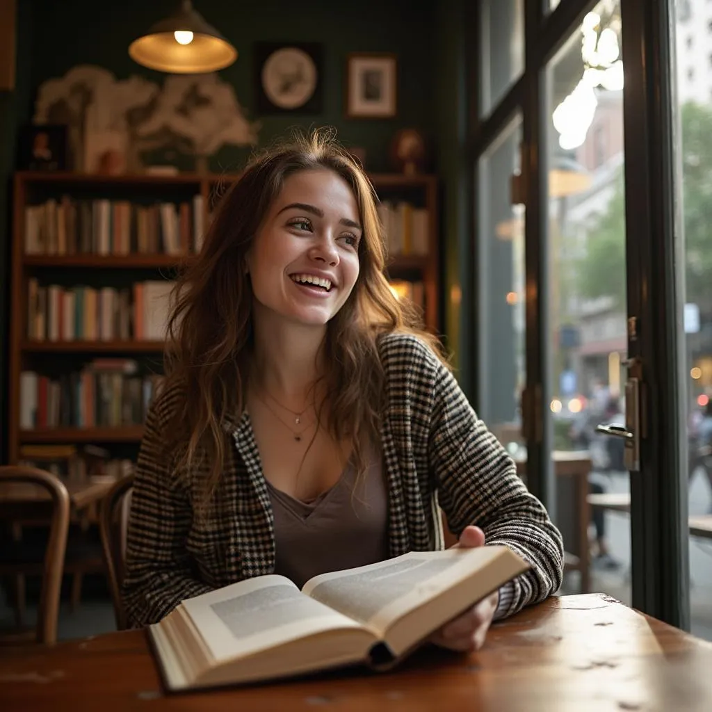 Escritora joven argentina